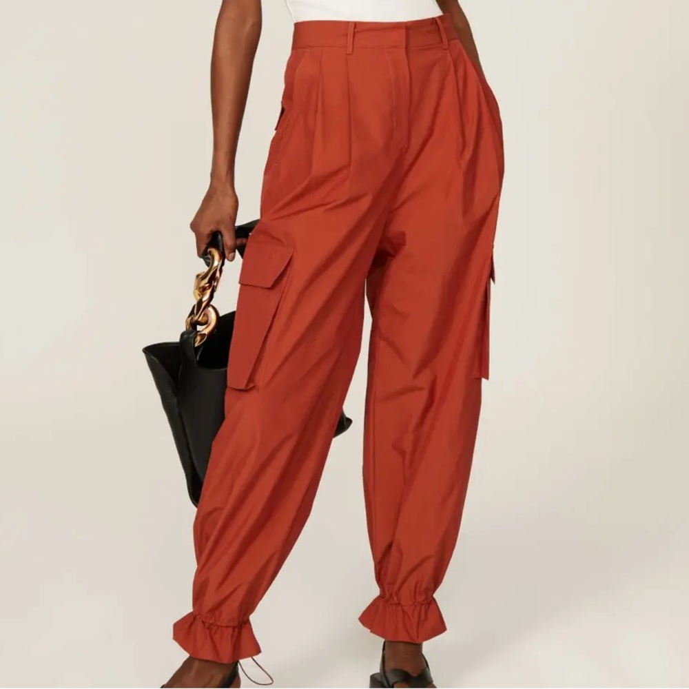 Drae Pleated Cargo Pants sz L